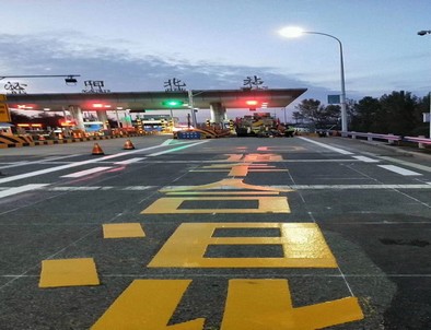 长沙长沙高速道路划线施工